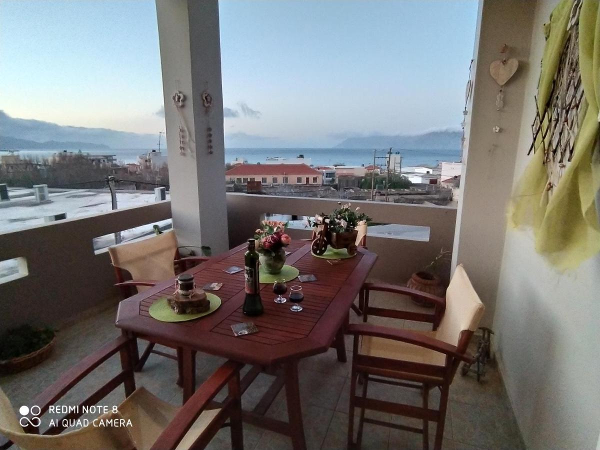 Appartamento Castel View Experience Kíssamos Esterno foto